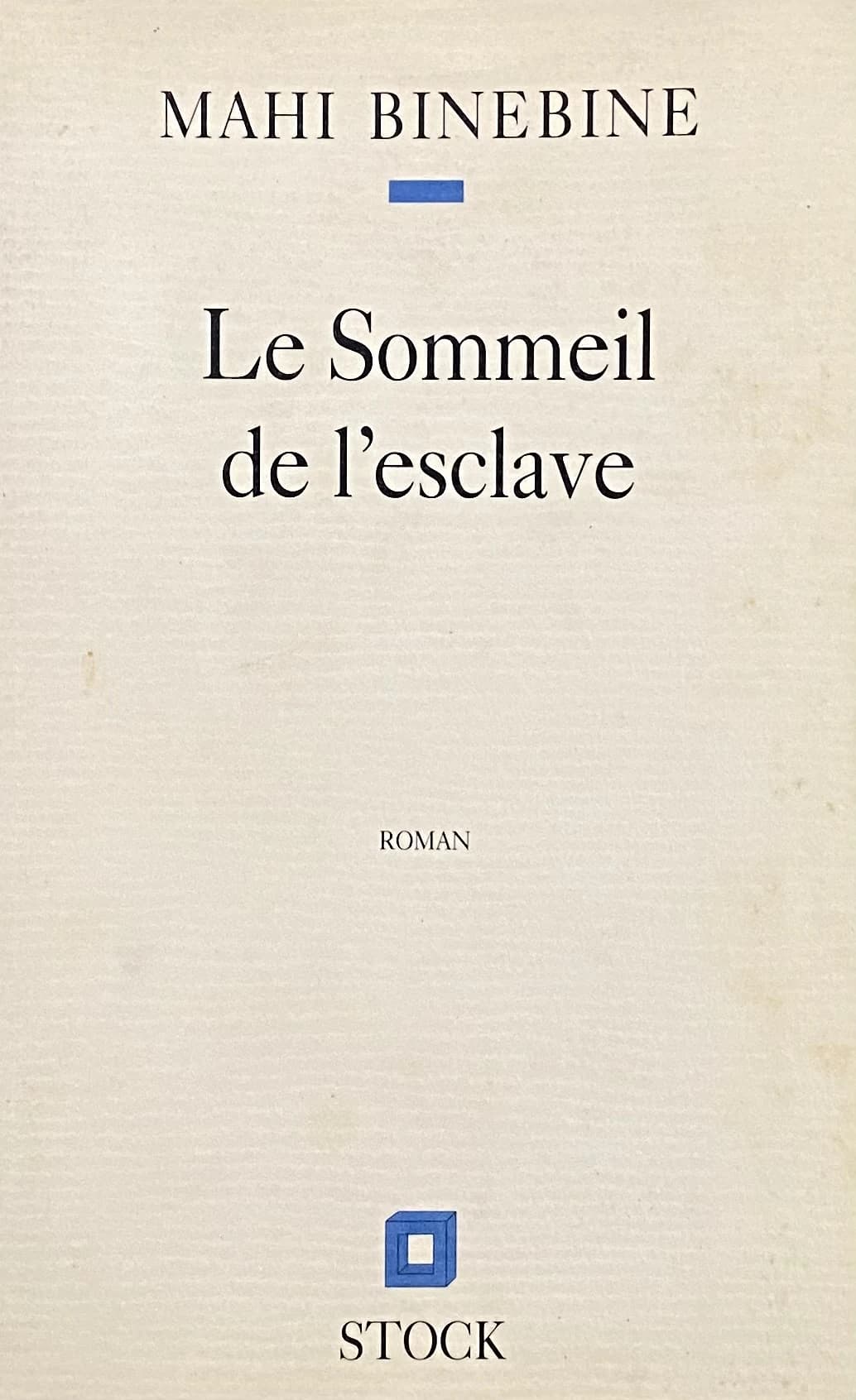 Couverture de Le Sommeil de l’esclave